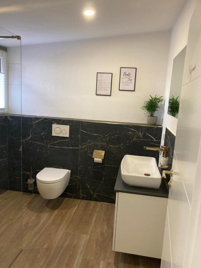 Moderne Ferienwohnung Mit Balkon Herxheim bei Landau Eksteriør billede